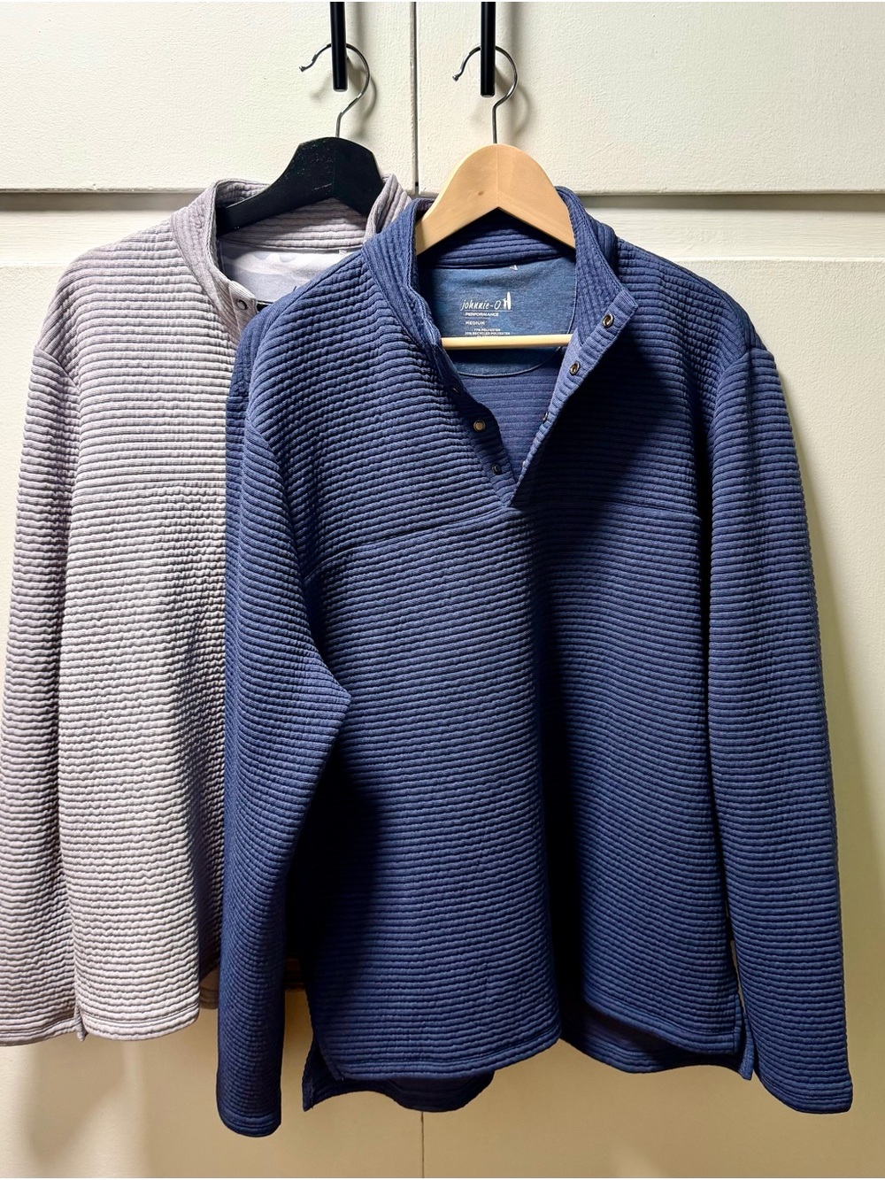 Johnnie-O pullovers size M. Sold as set.